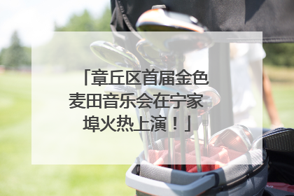 章丘区首届金色麦田音乐会在宁家埠火热上演！