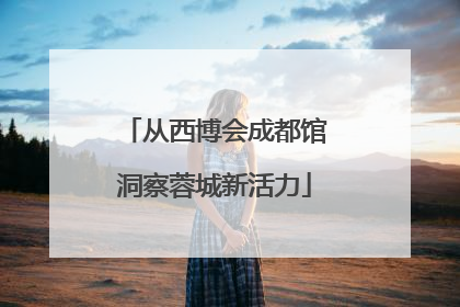 从西博会成都馆洞察蓉城新活力