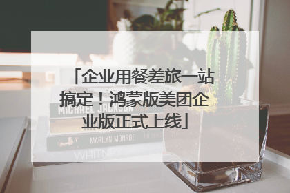 企业用餐差旅一站搞定！鸿蒙版美团企业版正式上线