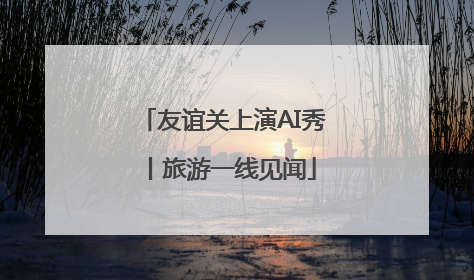 友谊关上演AI秀丨旅游一线见闻