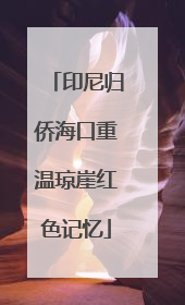 印尼归侨海口重温琼崖红色记忆