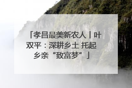 孝昌最美新农人丨叶双平：深耕乡土 托起乡亲“致富梦”