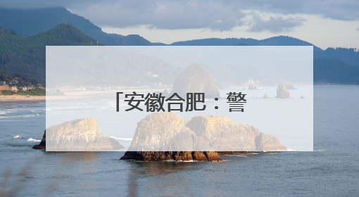 安徽合肥：警民深夜联动 助男孩平安回家