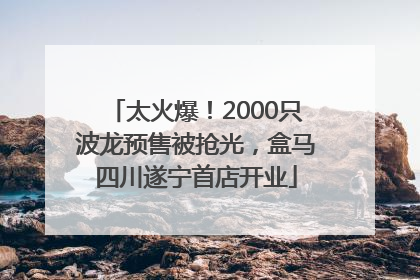 太火爆！2000只波龙预售被抢光，盒马四川遂宁首店开业