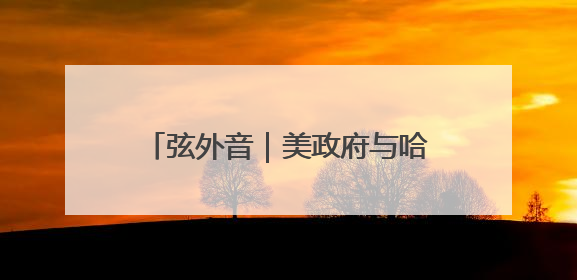 弦外音｜美政府与哈佛之争越闹越大，另外一场中东之战？