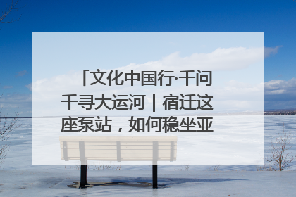 文化中国行·千问千寻大运河｜宿迁这座泵站，如何稳坐亚洲第一宝座？