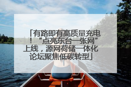 有路即有高质量充电！“点亮东台一张网”上线，源网荷储一体化论坛聚焦低碳转型