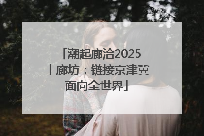 潮起廊洽2025丨廊坊：链接京津冀 面向全世界