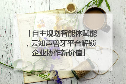 自主规划智能体赋能，云知声兽牙平台解锁企业协作新价值