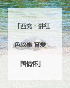 西充：讲红色故事 育爱国情怀