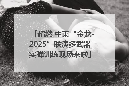 超燃 中柬“金龙-2025”联演多武器实弹训练现场来啦