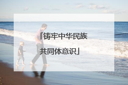 铸牢中华民族共同体意识