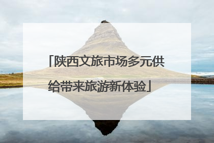 陕西文旅市场多元供给带来旅游新体验