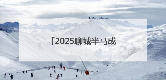 2025聊城半马成绩公示及奖金发放！